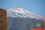 Teide ji z hotelu v Puertu de la Cruz